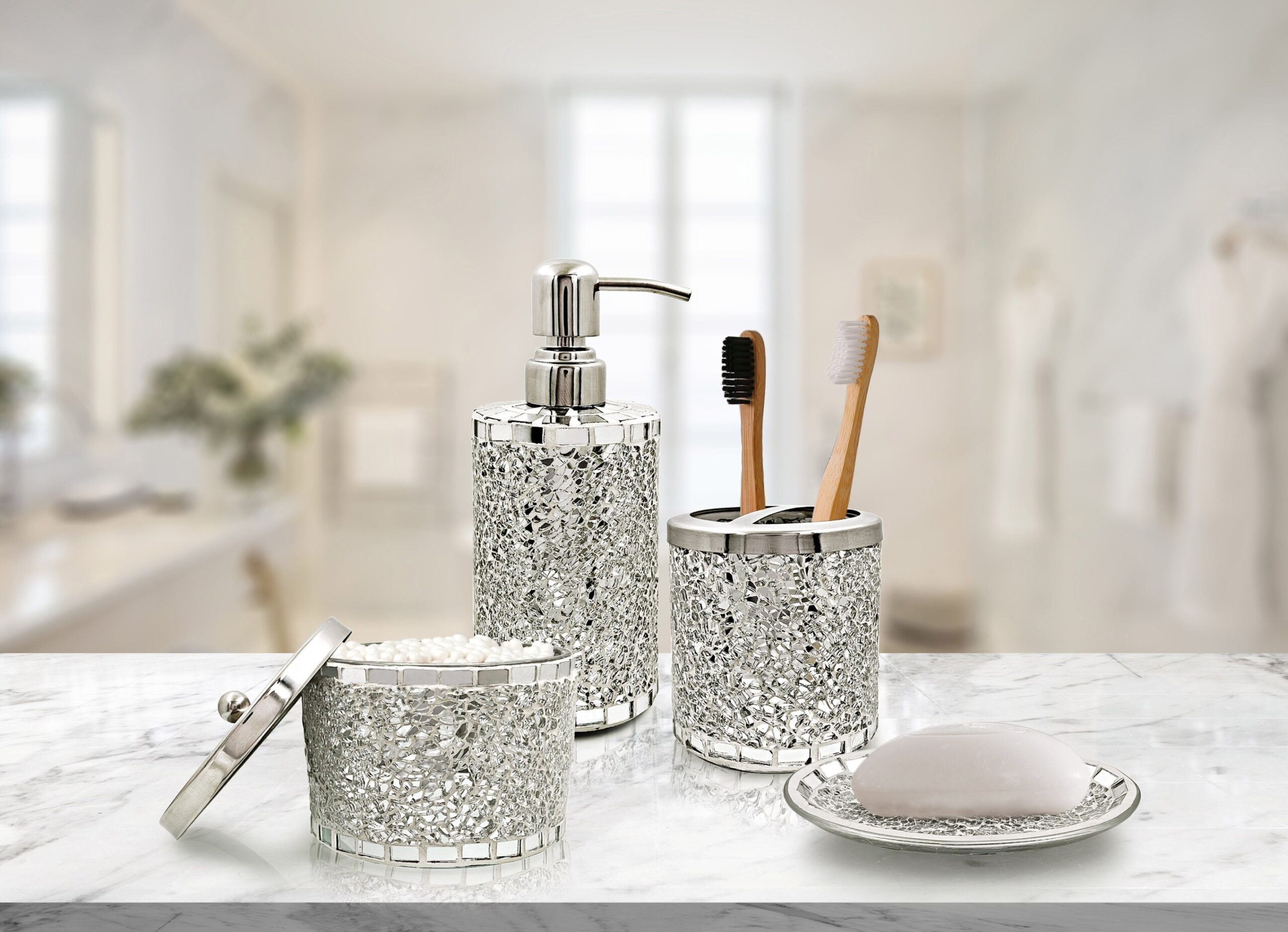 Upgrade Your Bathroom Game With Stylish Accessories Set