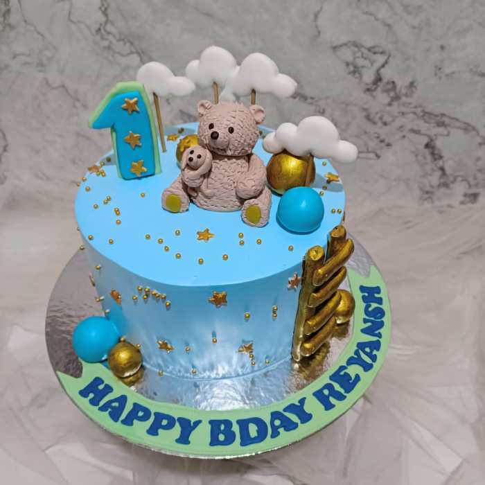 Cake birthday first ideas 1st cakes baby girls clouds girl year adorable find dinosaur visit love